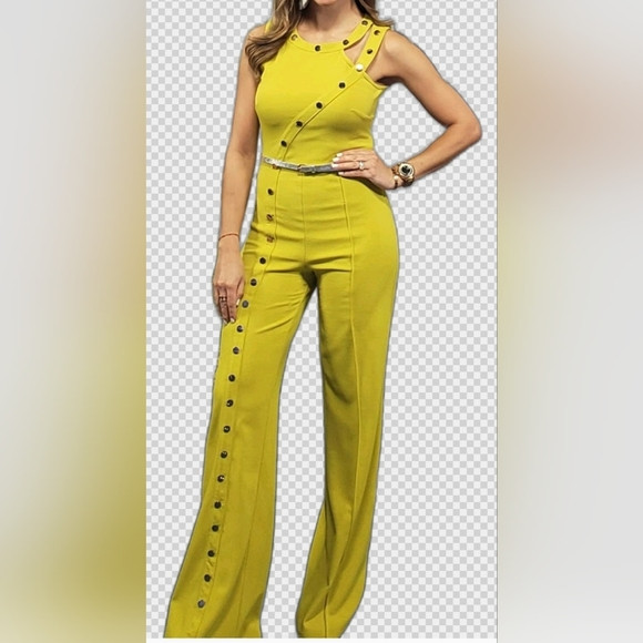 Valentine Jumpsuit Lime Green | Poshmark