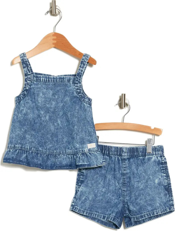 Kids' Denim Top & Shorts Set | Nordstrom Rack