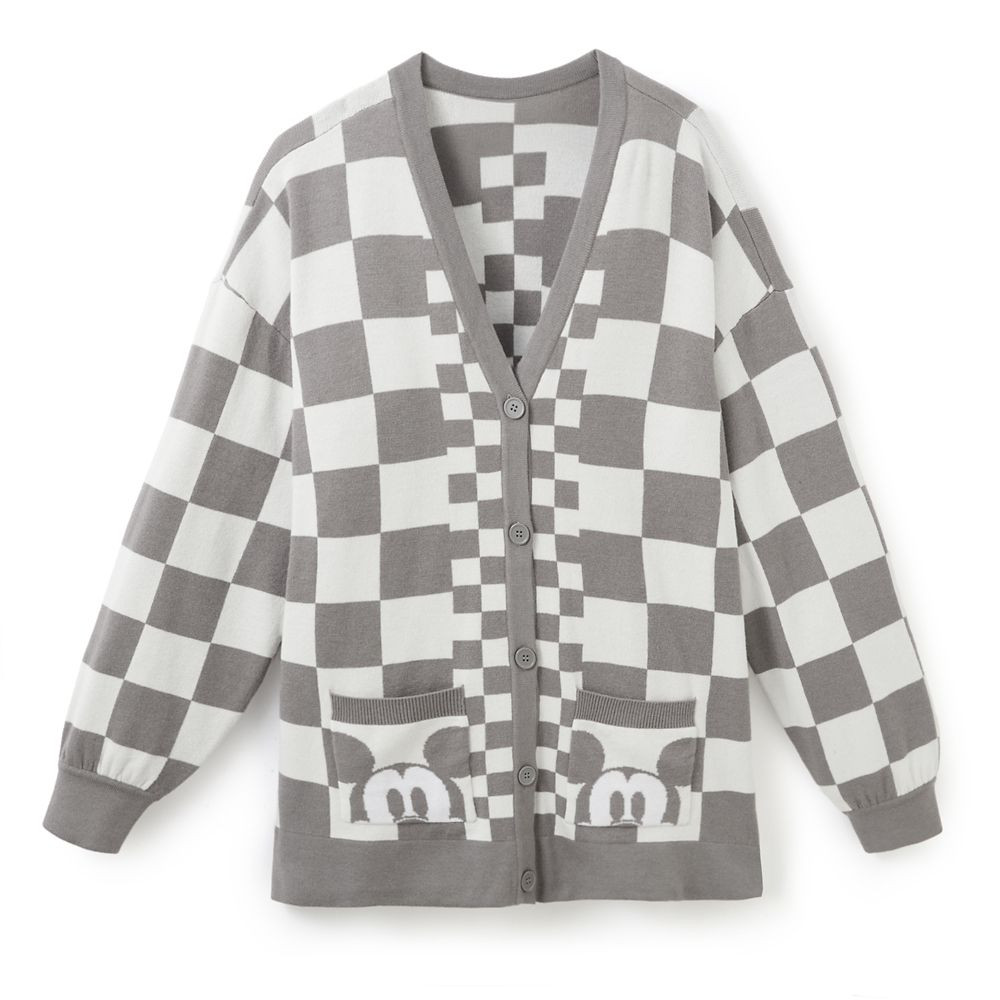 Mickey Mouse Checkered Cardigan for Women by Her Universe | Disney Store