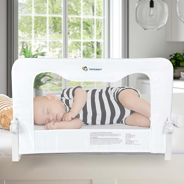 TotCraft Bed Safety Rails for Toddlers - Bed Rail Guard for Queen, King, Full Szie, Twin Mattress... | Amazon (US)