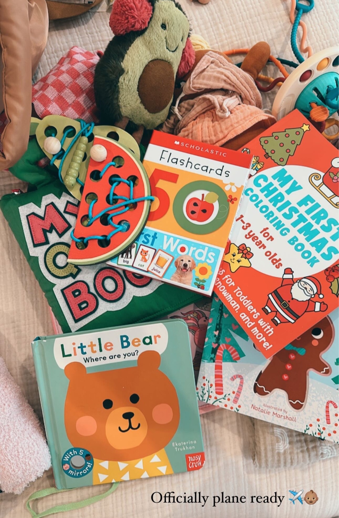 I packed Londyn SOO many toys for our upcoming flight to Paris ✈️ It’s a 7 hour flight & will be the longest one she’s been on so far! Fingers crossed these keep her entertained. 

Toddler travel hacks, toddler travel essentials, toddler travel toys, one year old travel hacks, one year old travel toys, baby girl travel toys, toddler Christmas coloring book  

#LTKbaby #LTKkids #LTKtravel