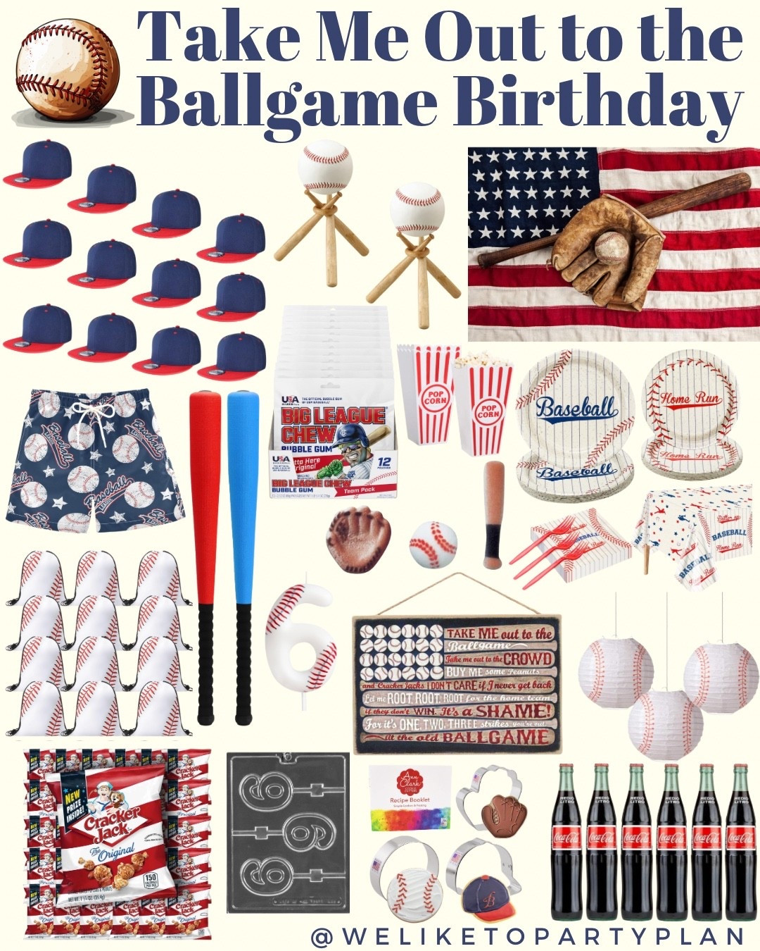 Take Me Out to the BallGame Baseball Birthday Party

Baseball | Amazon | Shop Now

#boybirthday #birthdaytheme #partysupplies #baseball #foundonamazon

#LTKParties #LTKKids