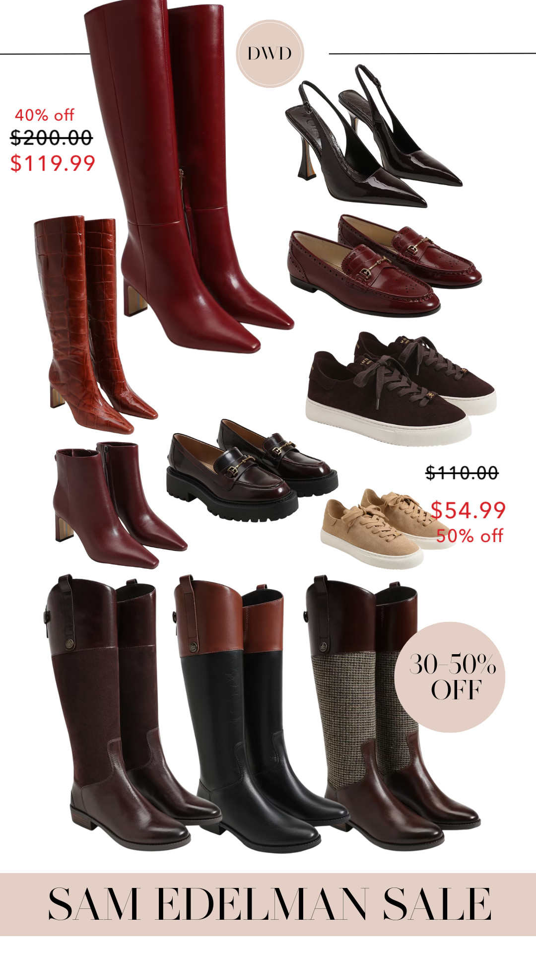 You knowwwww how much I love me some Sam Edelman! All their shoes have held up for years and years - so had to share this sale. Most items are 40% off, but some are 30 + 50%!  

 

#LTKValentine #LTKSaleAlert #LTKWorkwear