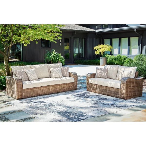 Outdoor Wicker with Cushions | Wayfair North America