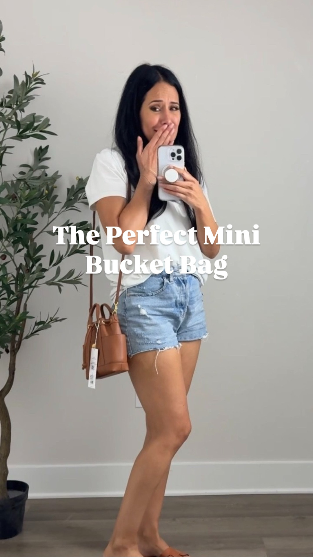 I have been looking for the perfect leather handbag to match these camel sandals I got from Amazon, and my wish came true the night before my birthday 🥹

#LTKStyleTip #LTKSaleAlert #LTKItBag