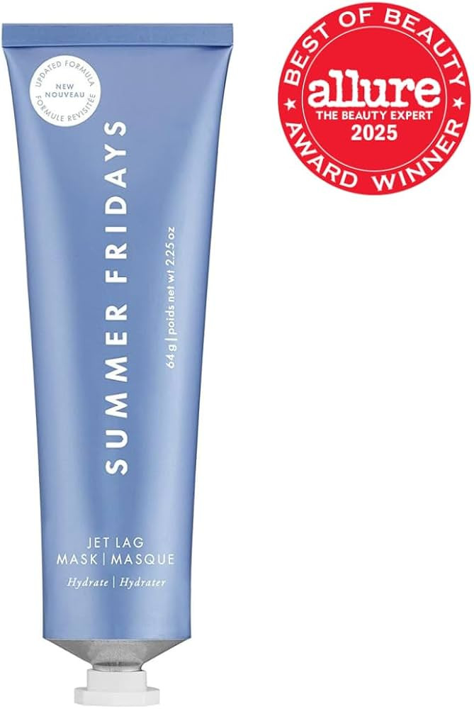 Summer Fridays Jet Lag Mask - Hydrating Face Moisturizer + Mask - Enriched with Hyaluronic Acid, ... | Amazon (US)