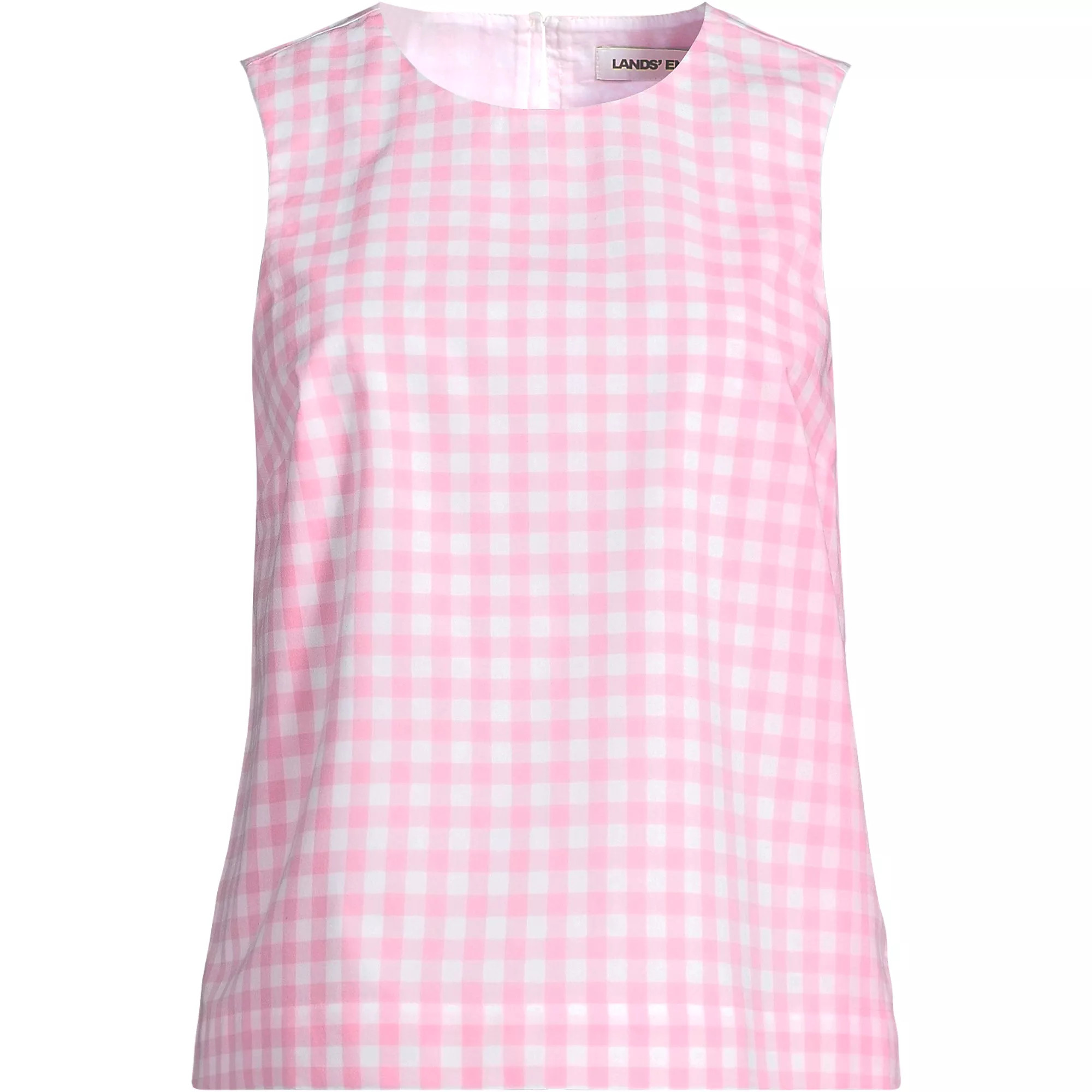 Women's Poplin Sleeveless Shell | Lands' End (US)