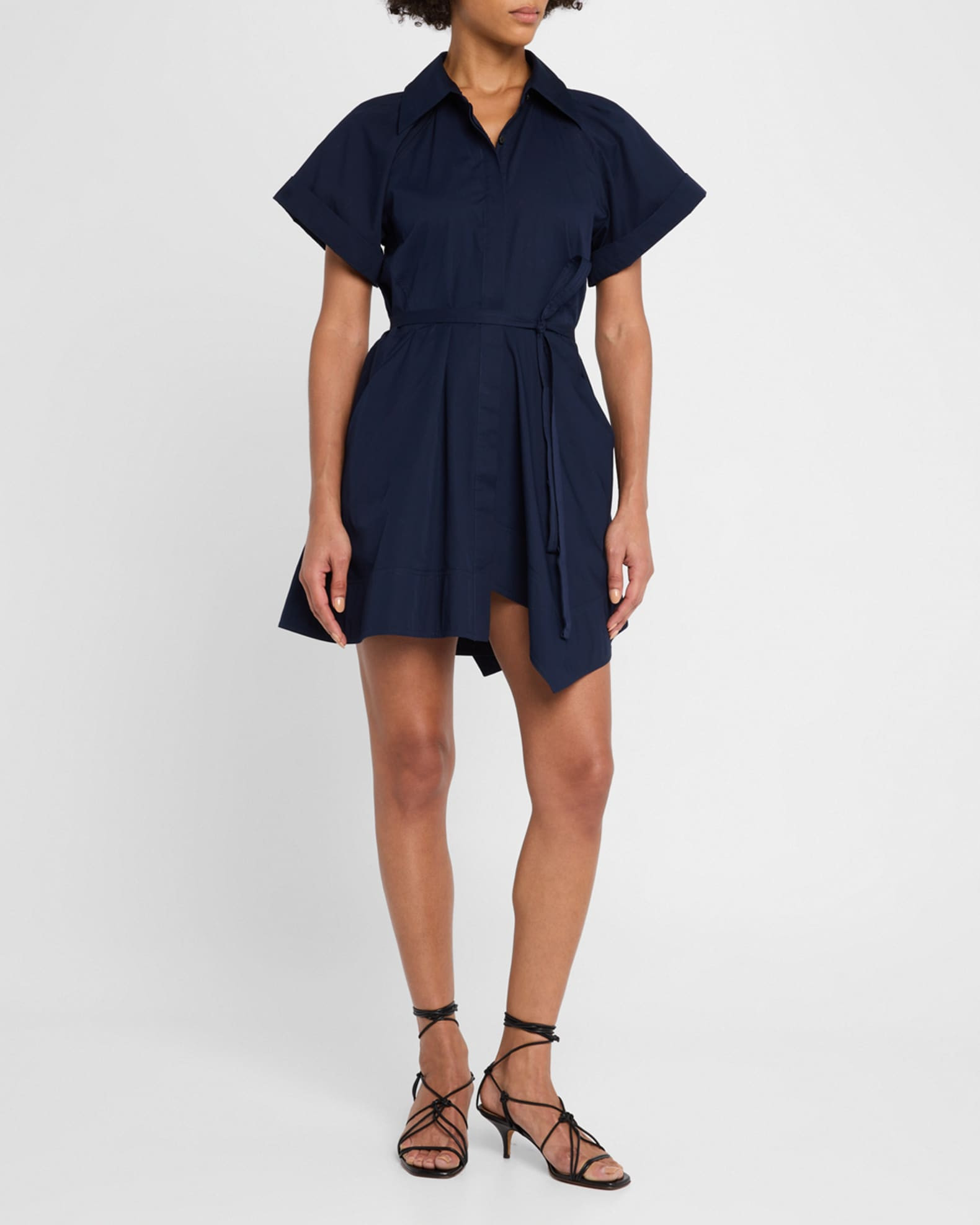 Julie Short-Sleeve Shirtdress | Neiman Marcus