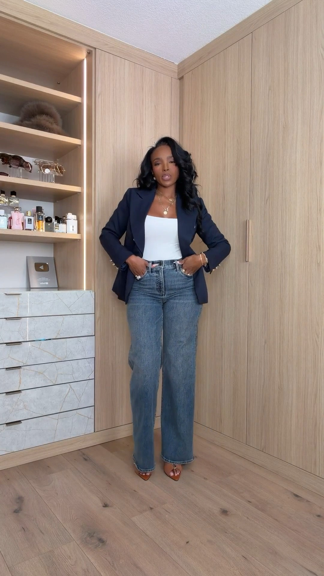 Scroll to shop! ✨ Everything from this look is linked below. 👇🏽    

Wearing: Size Small | 5’4” | 140 lbs | Denim 2 Long

📲   Download the FREE LTK app & follow me (@kirasfashionfinds) to shop all my daily finds.  #LTKootd #LTKPetite #LTKU