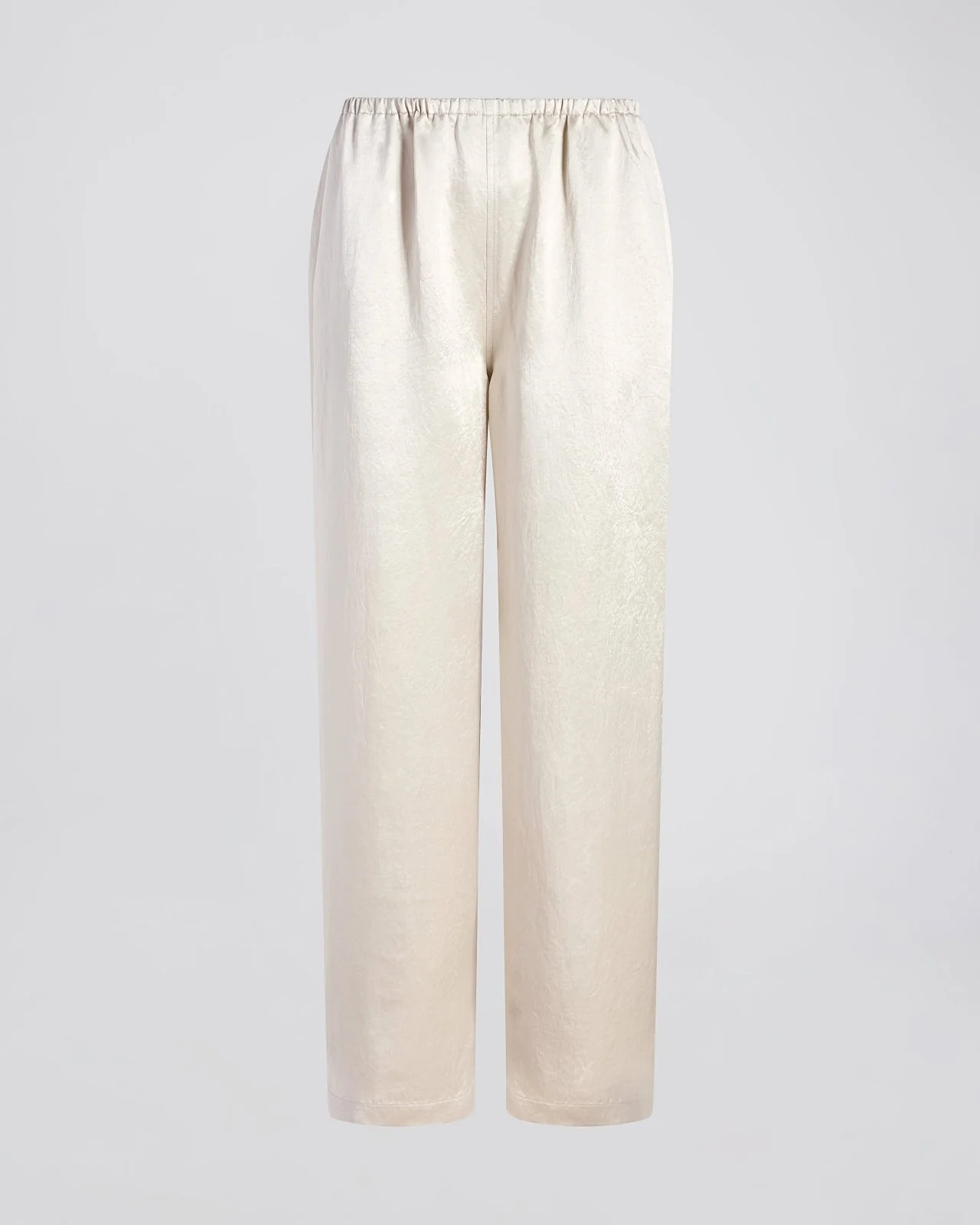 The Monaco Satin Pant in Ecru | Solid & Striped