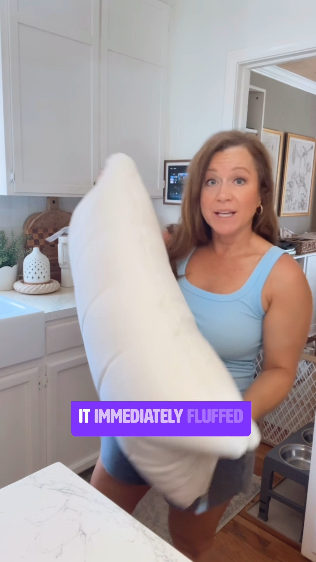 I feel like I’m constantly hunting for the perfect pillow… some feel comfortable initially then quickly become uncomfortable and I haven’t slept good in what seems like forever… I saw a post about this pillow and decided to give it a try- it has some great features-

Choose: standard, queen or king 
Choose one, sets of 2 or sets of 4

Removeable cover for washing 
Cooling 
Two inserts for three types of sleepers :
Use both for side sleepers 
Use the”soft” insert for stomach sleepers 
Use the “medium” insert for back sleepers

#LTKdayinmylife #LTKmomlife #LTKHome