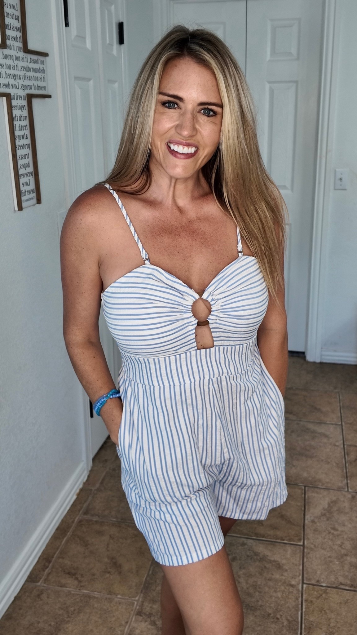 Striped summer romper – Casual mom outfit – Affordable fashion favorites - Easy everyday outfit

#LTKStyleTip #LTKSeasonal