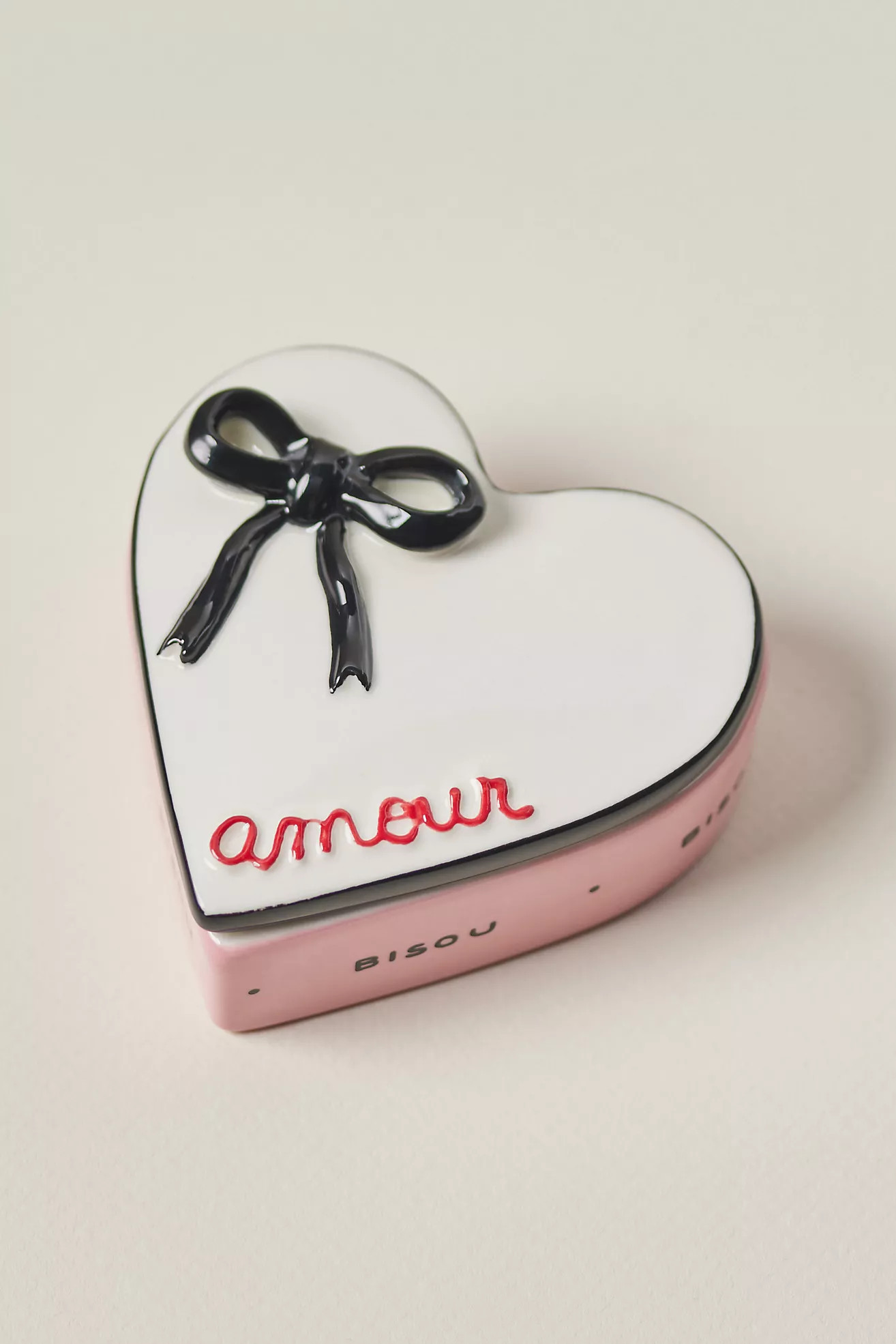 Amour Ceramic Heart Trinket Box | Anthropologie (US)