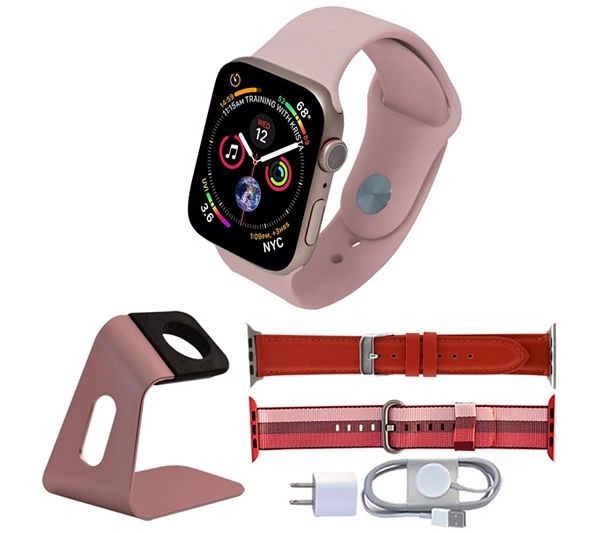 Apple Watch Series 5 44mm GPS with Accessories | QVC