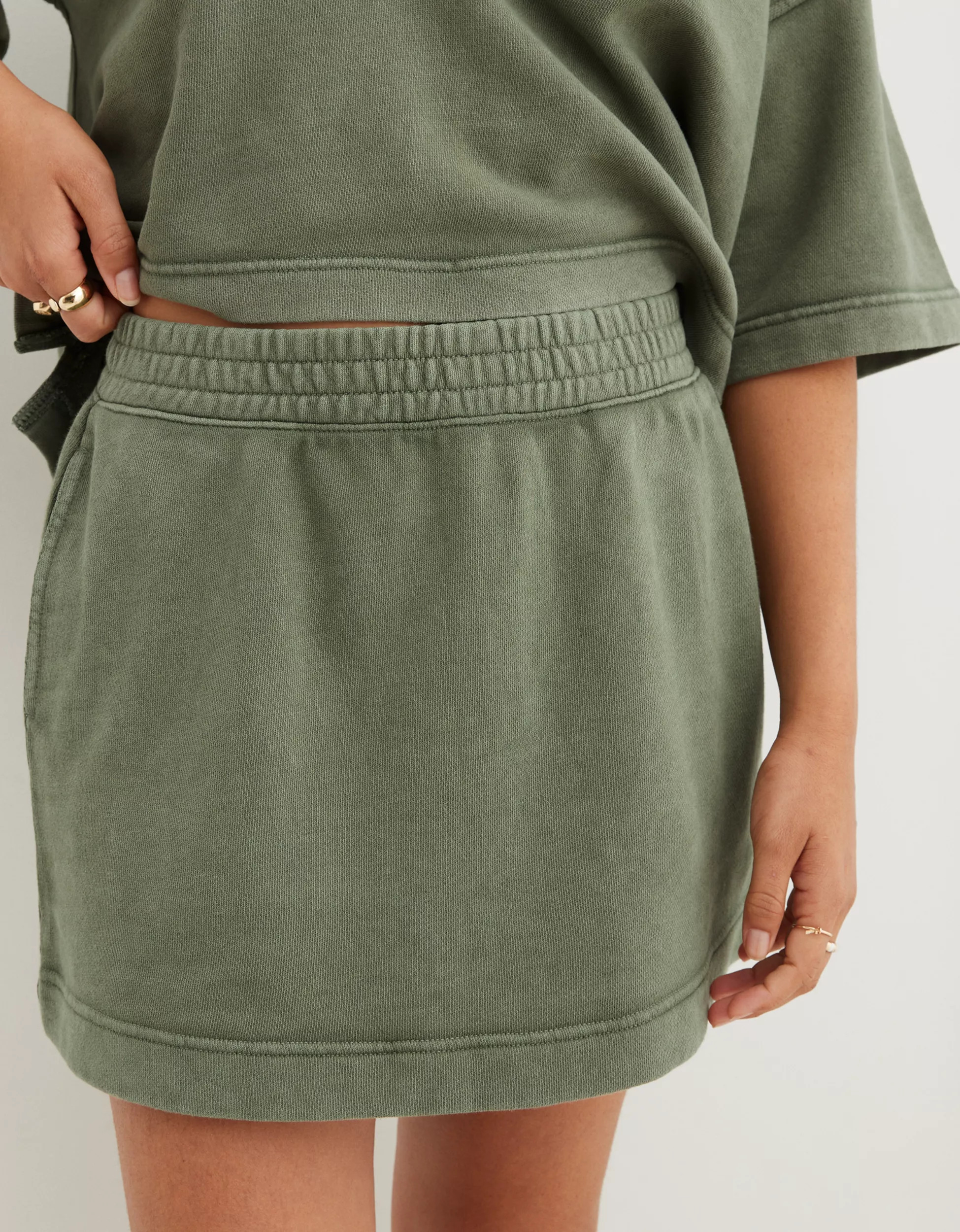 Aerie Fleece Mini Skirt | Aerie