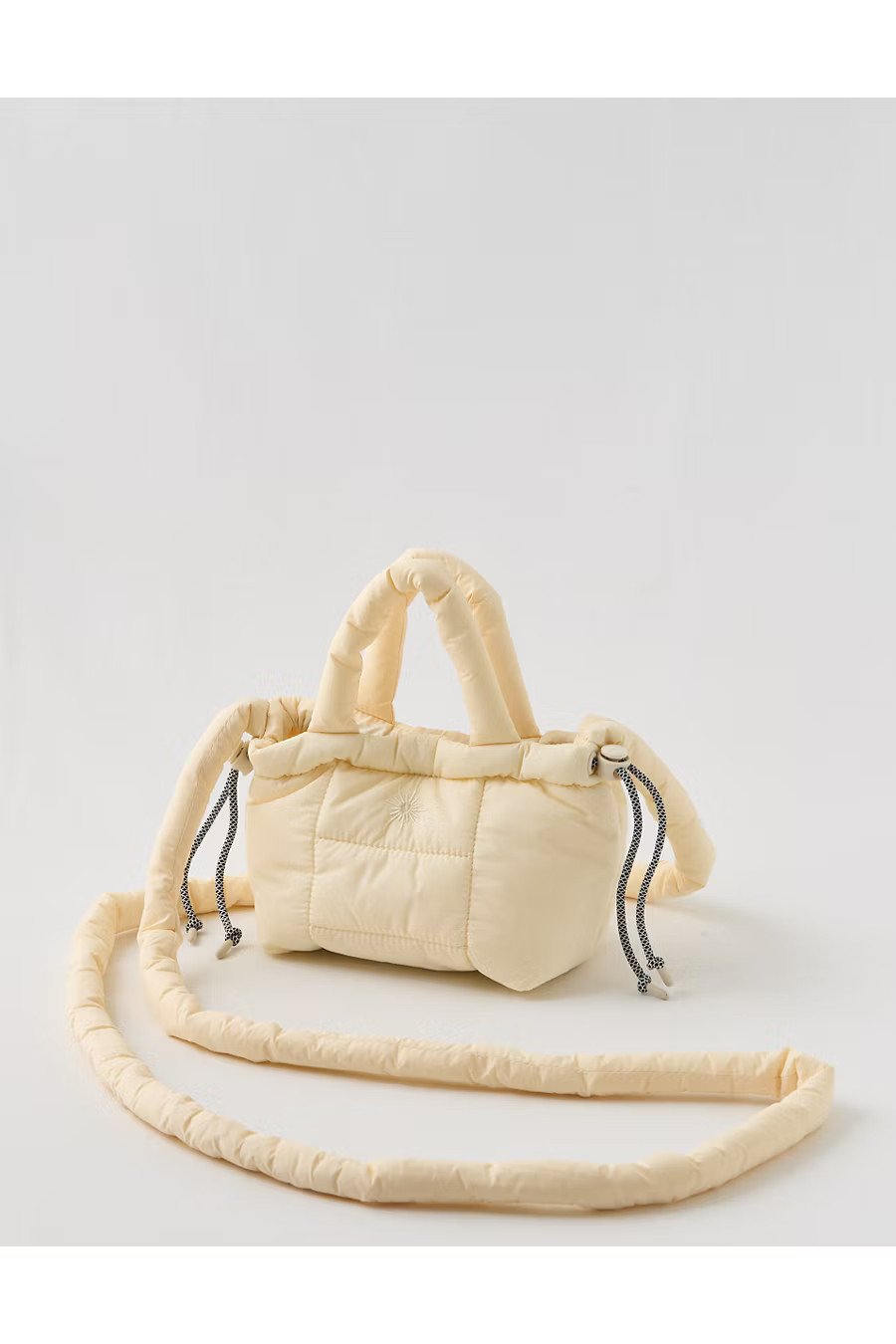 OFFLINE By Aerie Puff Love Mini Cinch Crossbody Bag Women's Natural One Size | Aerie