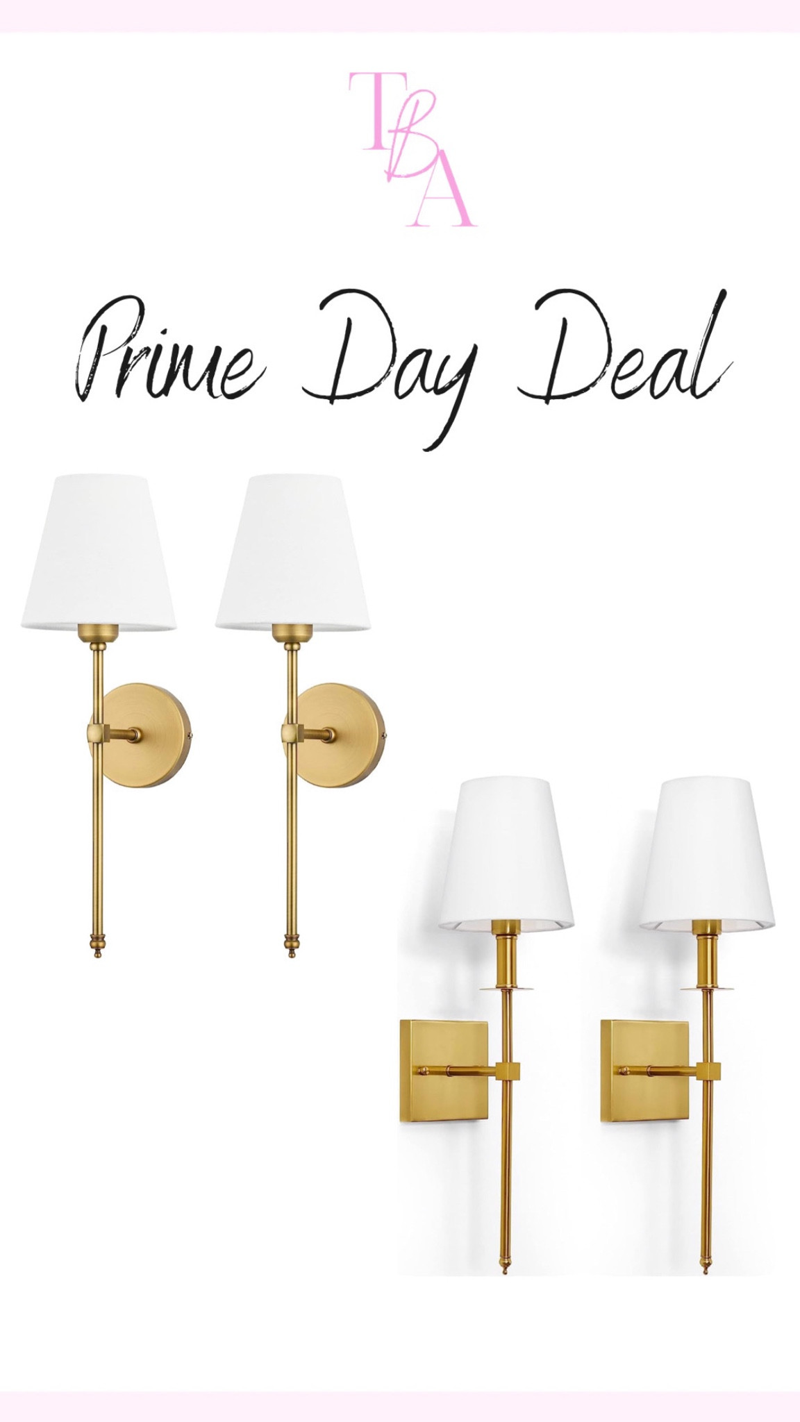 Amazon prime day sconces lighting 

#LTKhome #LTKunder50 #LTKxPrimeDay