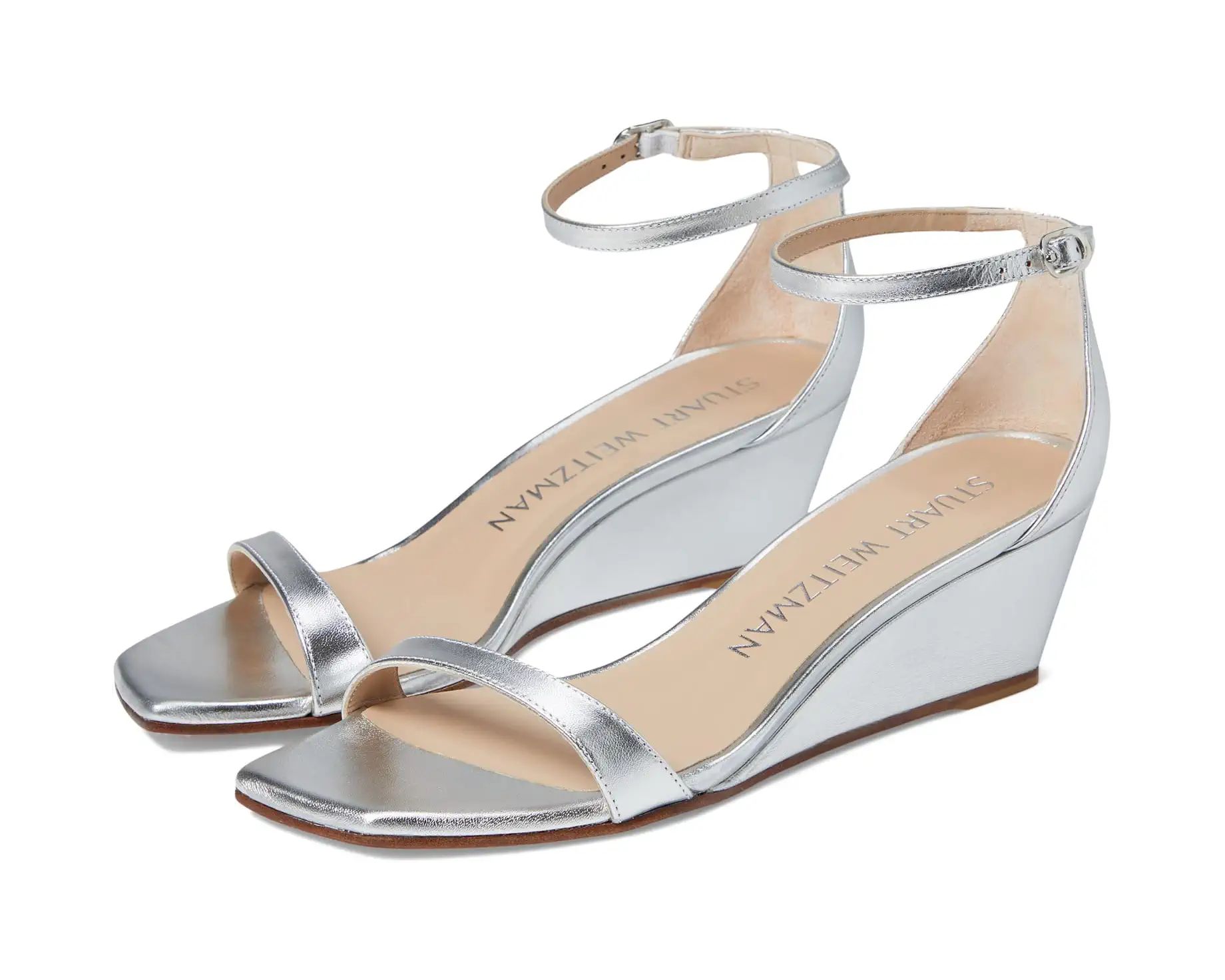 Stuart Weitzman Nudistcurve 50 Wedge | Zappos