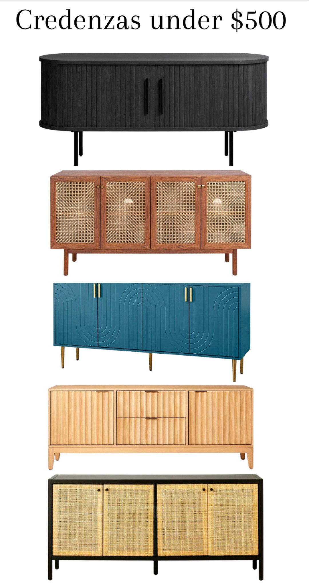 Credenza, sideboard, buffet, media console under $500 

#LTKstyletip #LTKhome #LTKsalealert