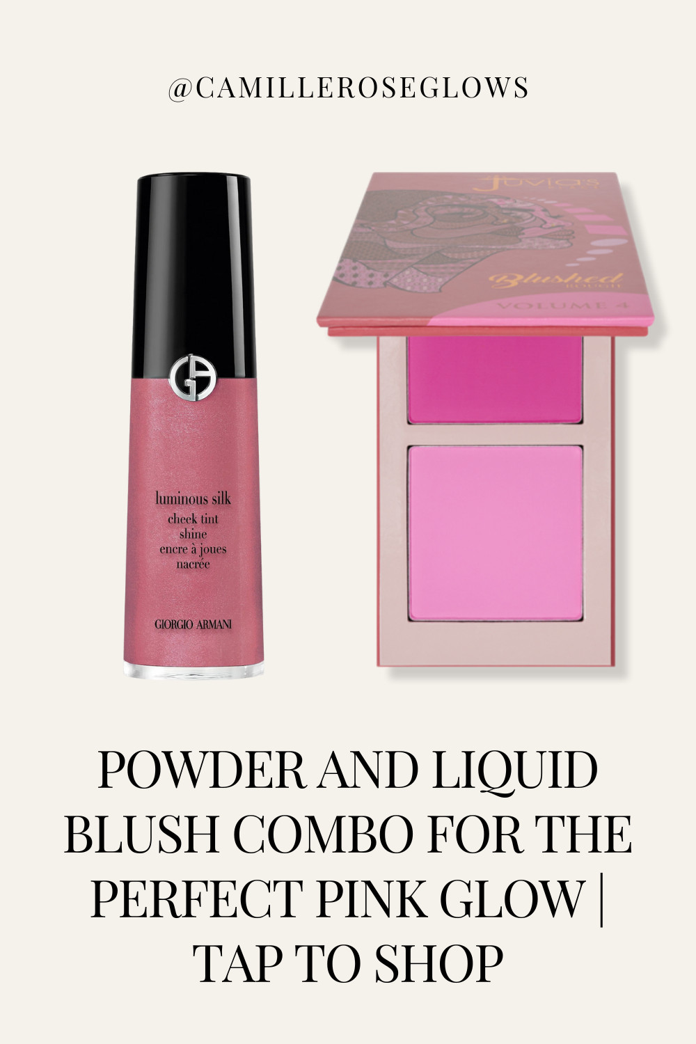 Obsessed with this pink blush duo—powder + liquid = the perfect glow. #blush #blushcombo #liquidblush #powderblush 

 #LTKFindsUnder50 #LTKFindsUnder100 #LTKBeauty