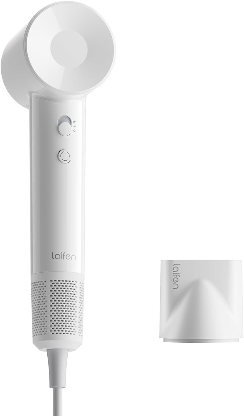 Laifen SE Lite Hair Dryer, Negative Ionic Blow Dryer with 100,000 RPM Brushless Motor for Fast Dr... | Amazon (US)