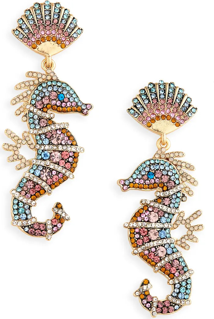 Loreto Seahorse Statement Earrings | Nordstrom