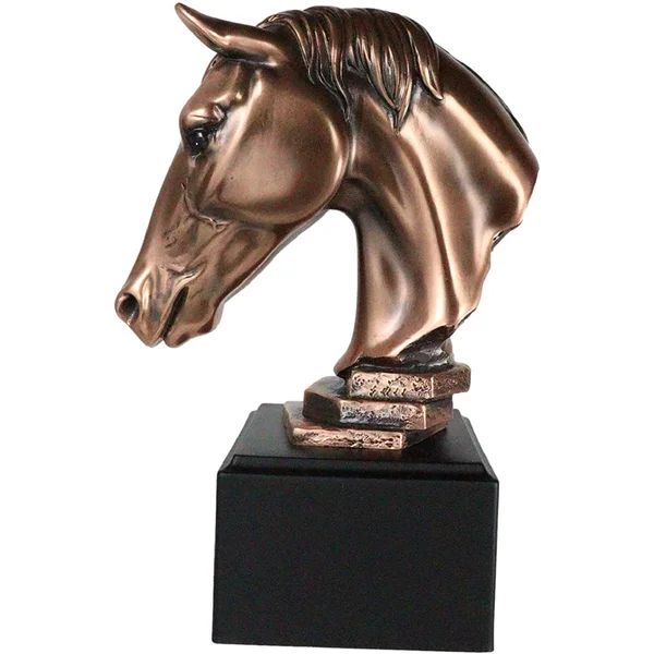 Ebros Western Wildlife Animal Horse Head Bust Figurine | Wayfair North America