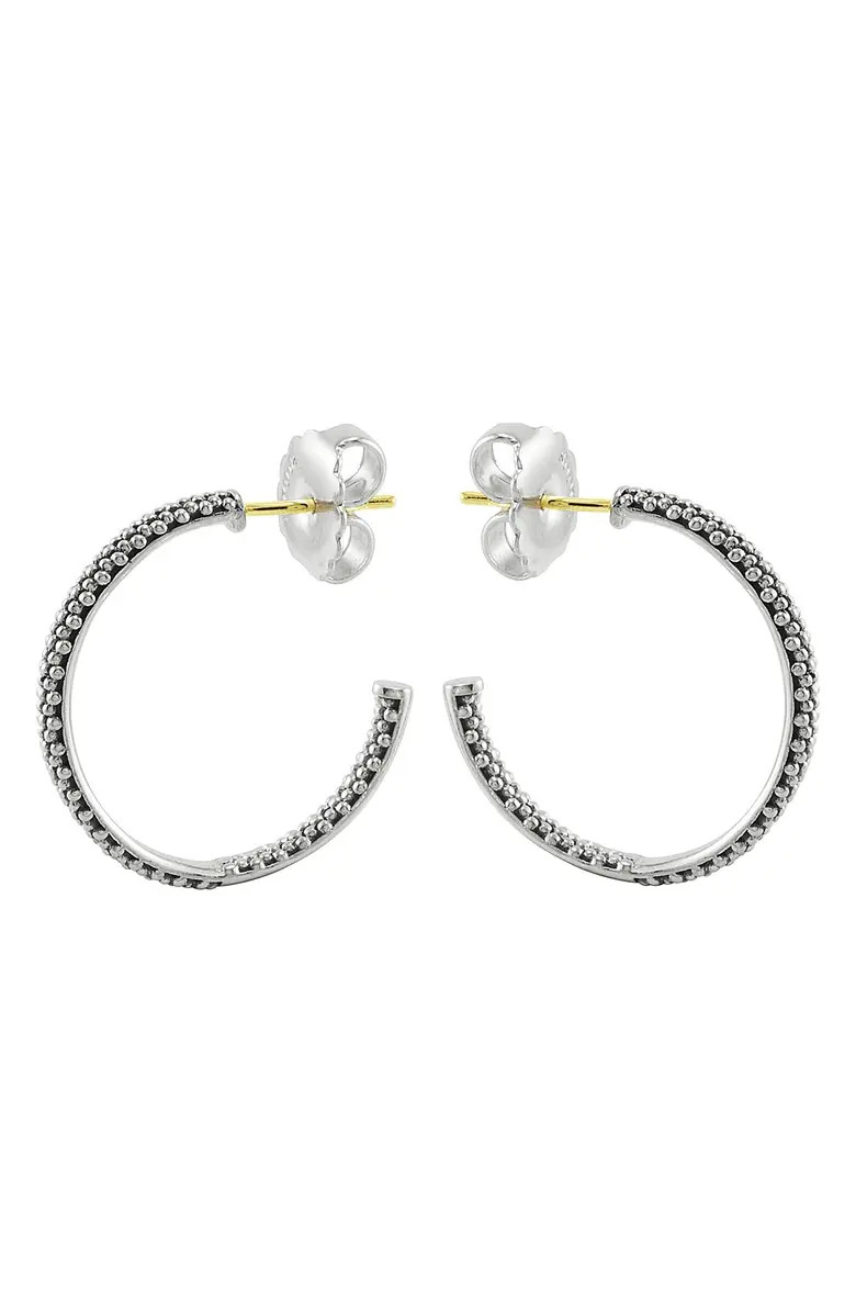 LAGOS Caviar Hoop Earrings | Nordstrom | Nordstrom
