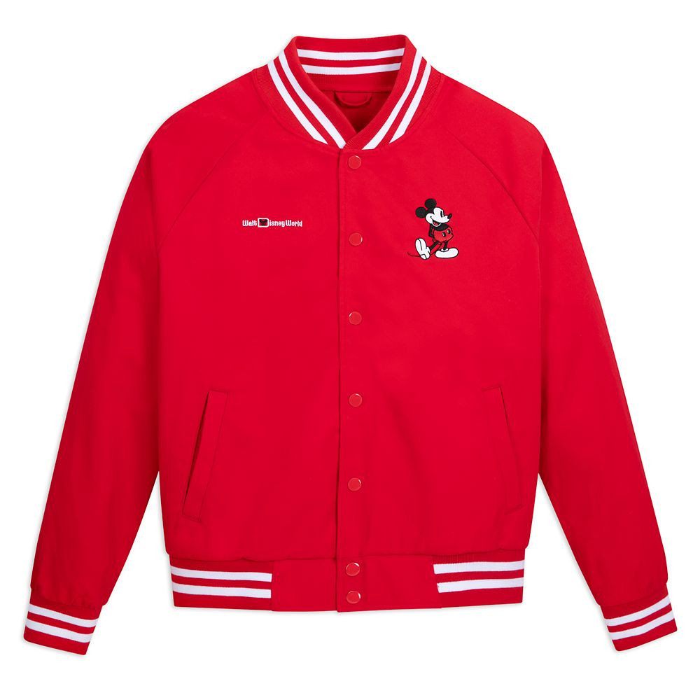 Mickey Mouse Varsity Jacket for Adults – Walt Disney World | Disney Store