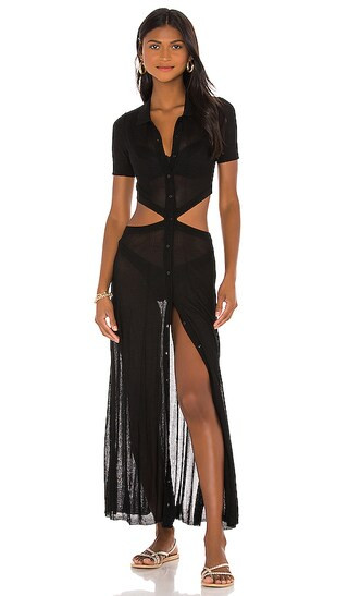 Athena Dress in Black | Revolve Clothing (Global)