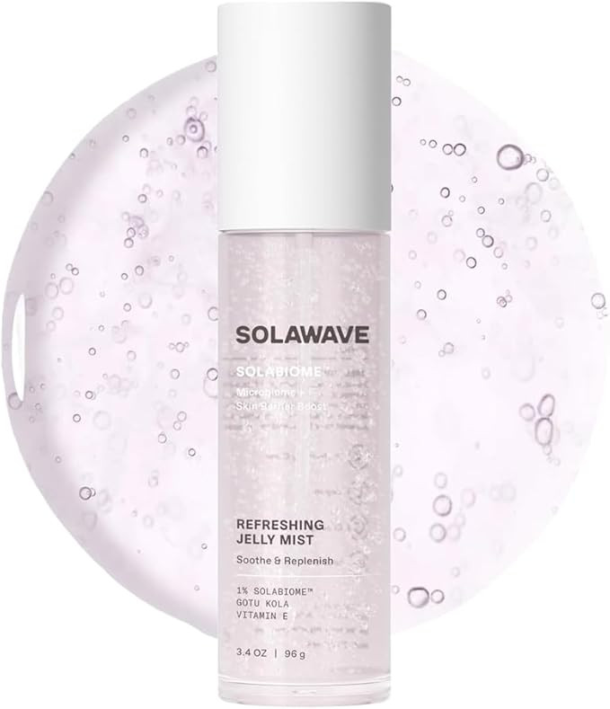 Solawave Refreshing Jelly Mist Toner with Gotu Kola, Prebiotics, Probiotics, Hydrating Pro Vitami... | Amazon (US)
