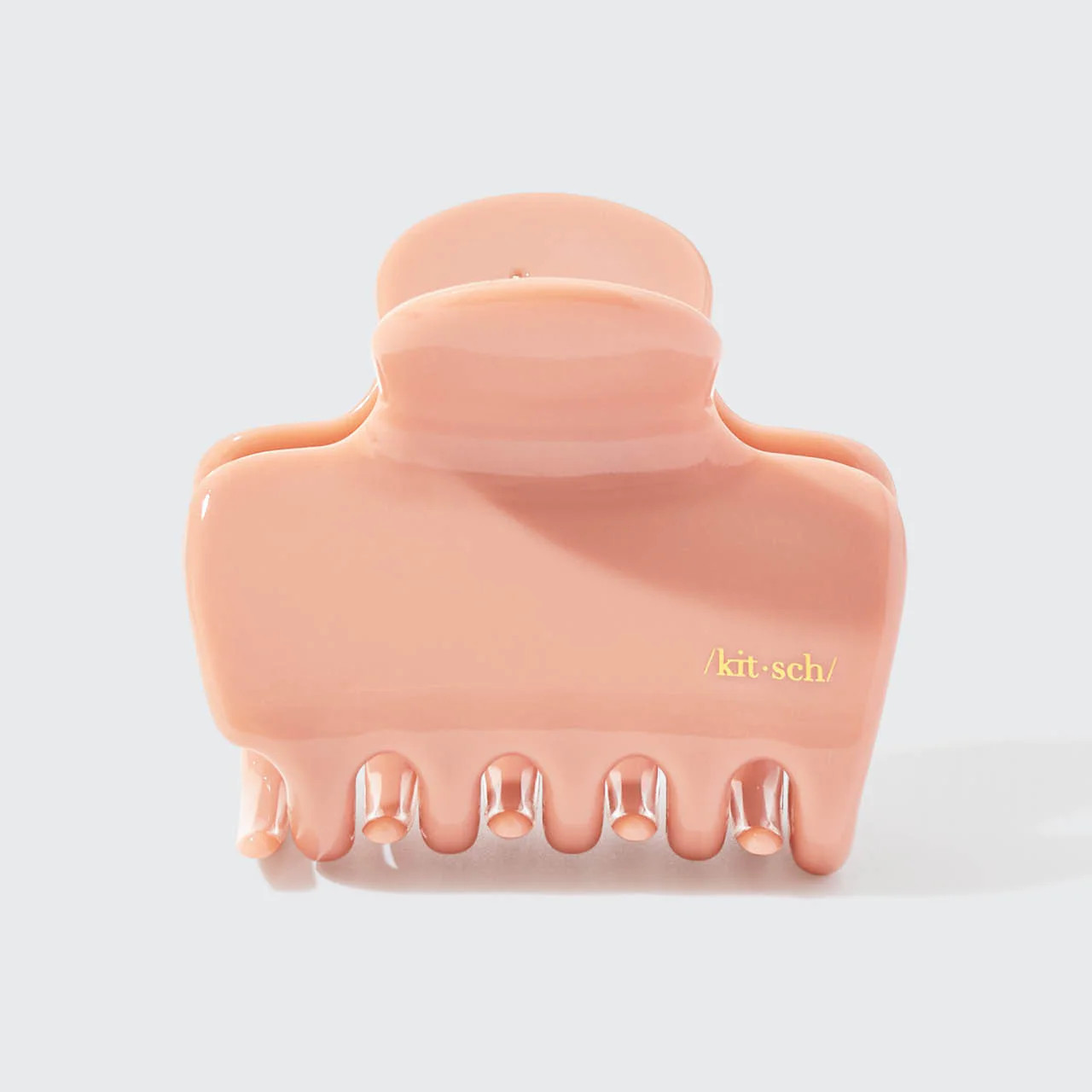 Recycled Plastic Puffy Cloud Clip- Rosewood | Kitsch