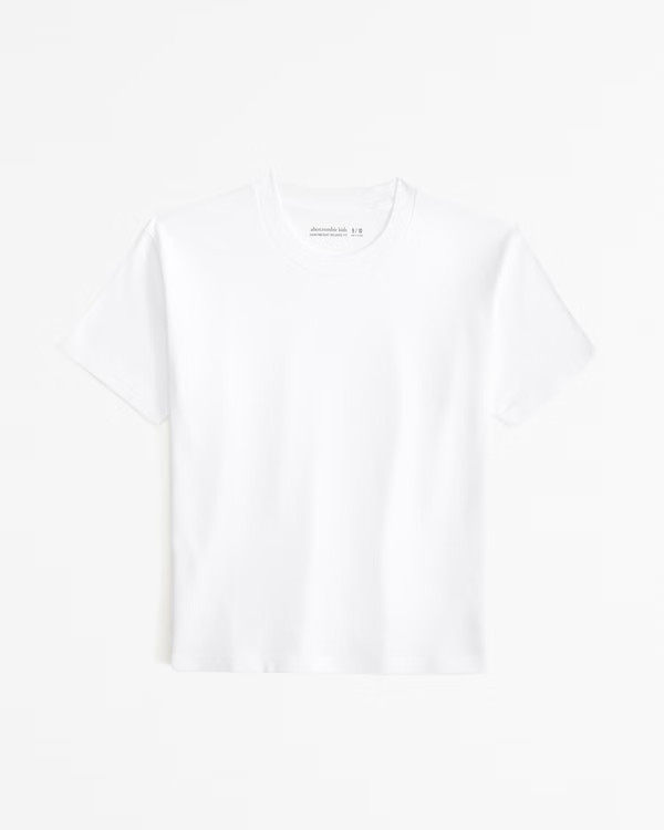 boys pique relaxed tee | boys tops | Abercrombie.com | Abercrombie & Fitch (US)