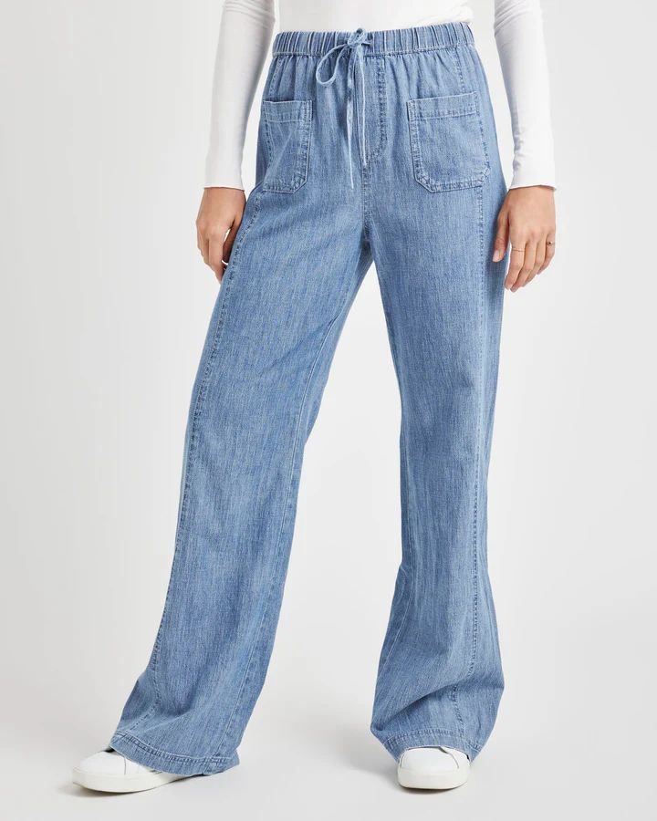 Bradley Cotton Indigo Pant | Splendid