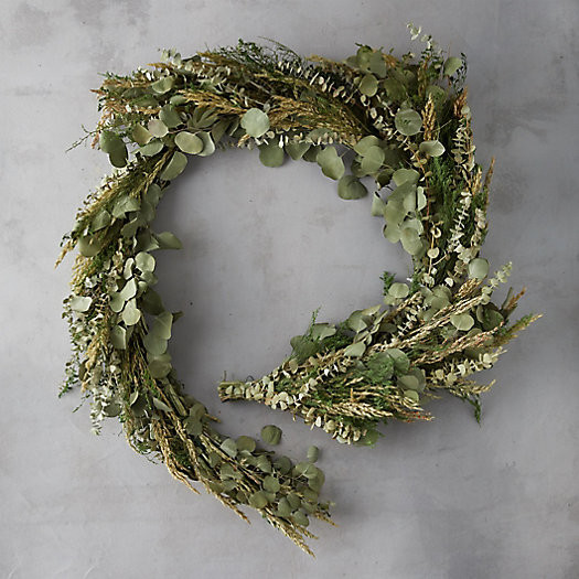 Dried Eucalyptus + Caspia Garland | Terrain