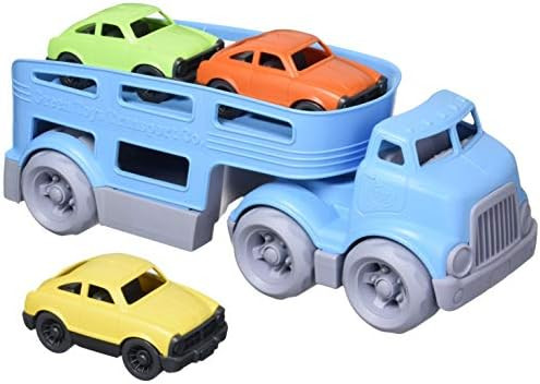 Green Toys Car Carrier, Blue CB - Pretend Play, Motor Skills, Kids Toy Vehicles. No BPA, phthalat... | Amazon (US)