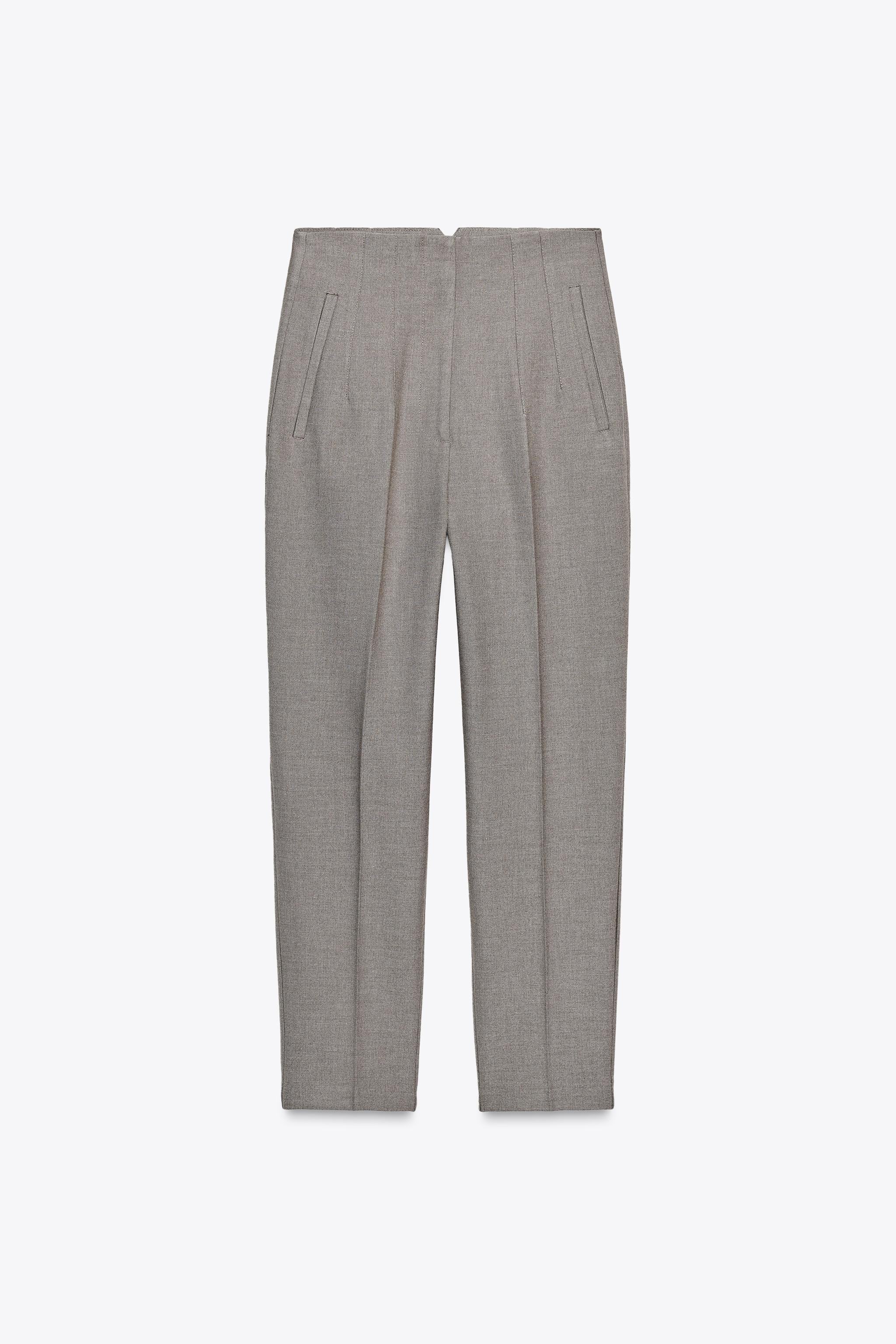 HIGH-WAIST TROUSERS | Zara US