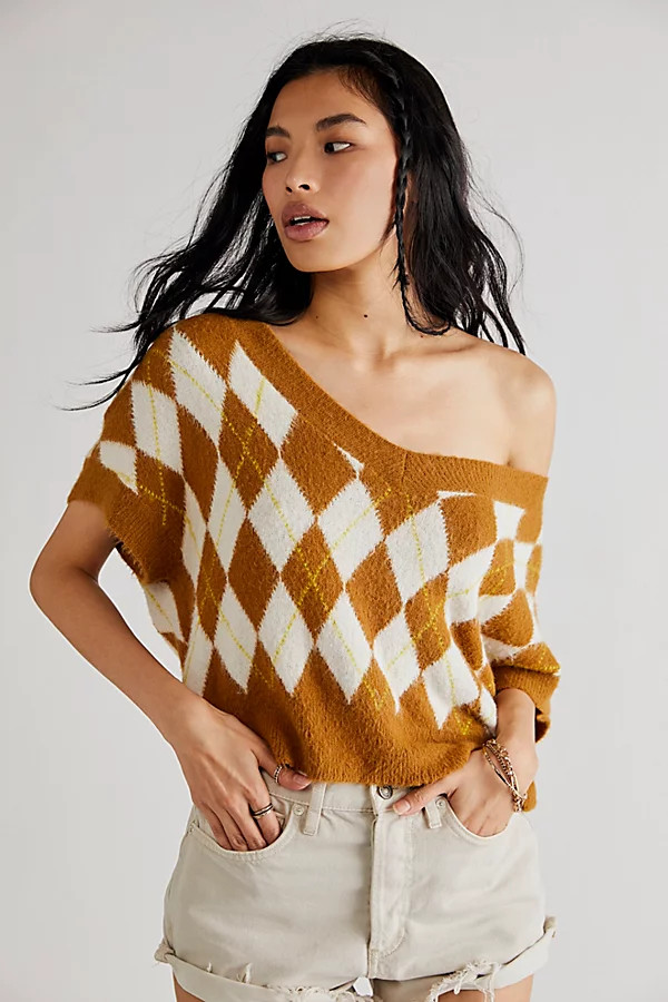 Through The Motions Vest by Free People, Tiger Eye Combo, XS | Free People (Global - UK&FR Excluded)