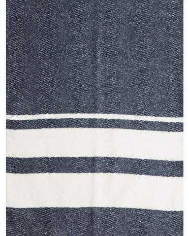 Made In Portugal Glen Stripe Throw | TJ Maxx