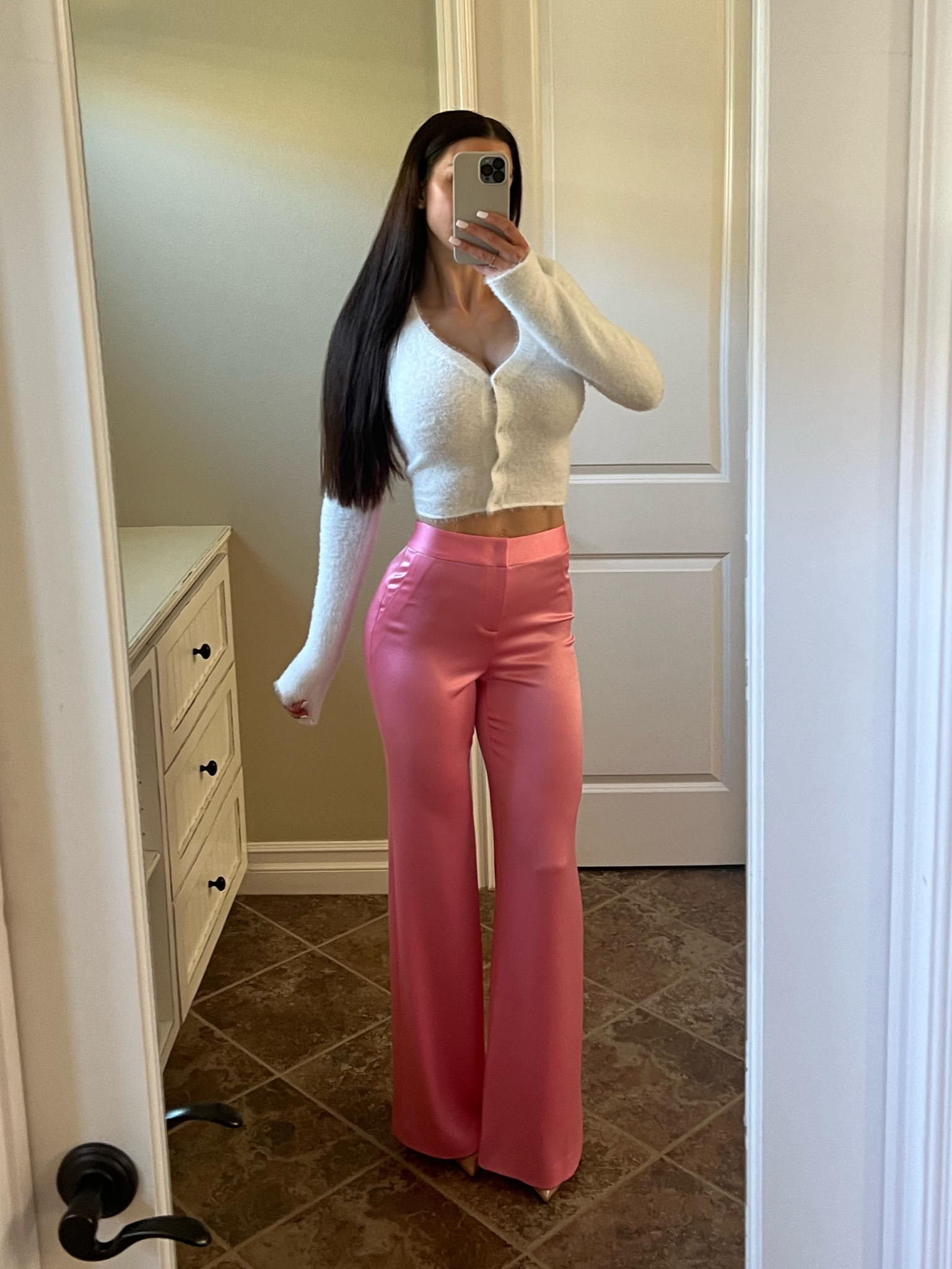 Primrose pants- so happy these run long and are cinched in all the right places. color is stunning! 
Fuzzy top- Zara 

#LTKSale #LTKstyletip #LTKworkwear