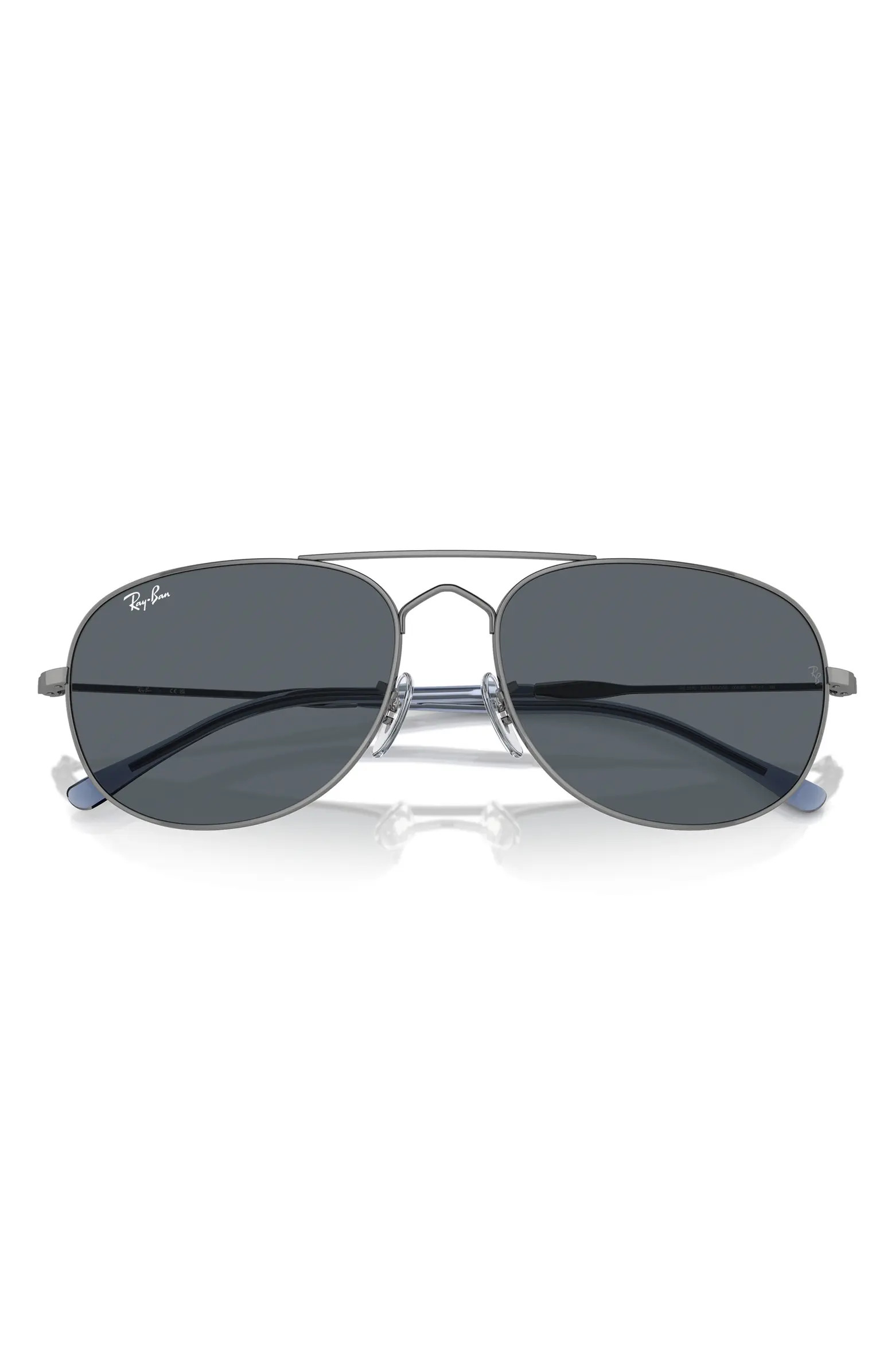 Ray-Ban Bain Bridge 60mm Pillow Aviator Sunglasses | Nordstrom | Nordstrom