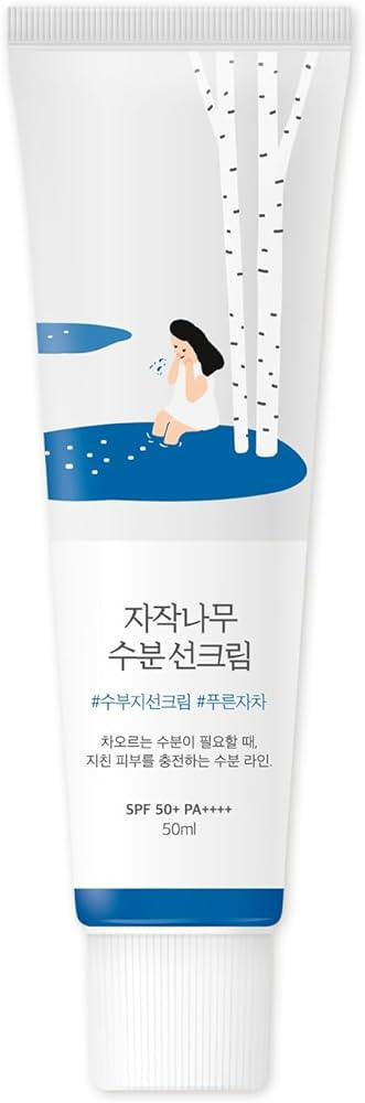 ROUND LAB Birch Juice Moisturizing Sunscreen (SPF50+ PA++++) | A moisturizing sunscreen, No White... | Amazon (US)