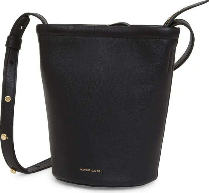 Mini Leather Zip Bucket Bag | Nordstrom