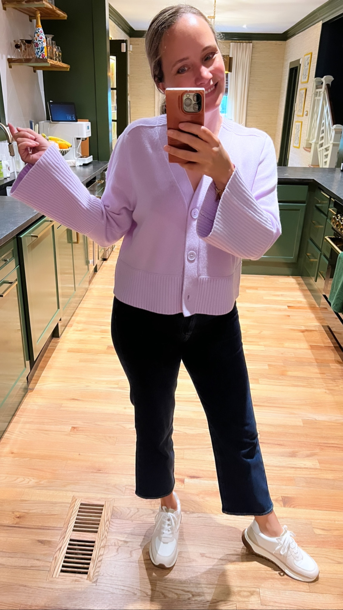 I liked my outfit today! Really feeling lavender for spring and the fit of these jeans is perfect. Definitely size up one size in the jeans. 💜

#LTKSeasonal