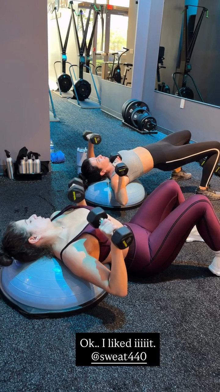 This morning's sweat session in alo 🤍 

 #LTKgrwm #LTKootd #LTKfitnessgoals