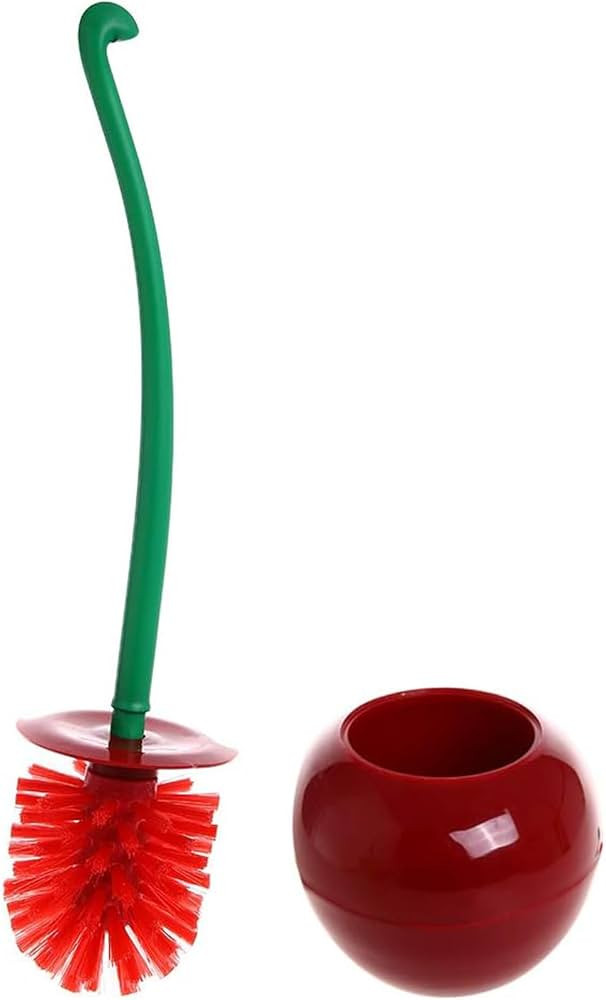Creative Toilet Brush with Holder Bowl&Long Handle, Household Bathroom Cleaning Tool Cleaner and ... | Amazon (US)