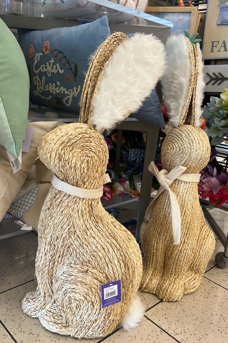 how stinking cute are these bunnies?
#easterbunny #easterdecor #easter #easterhomedecor #homedecor #wickerbunny #rabbit #easterrabbit #easterfinds

#LTKSeasonal #LTKFind #LTKhome