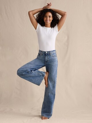 THE ICON CLASSIC WIDE-LEG JEAN | Banana Republic (CA)