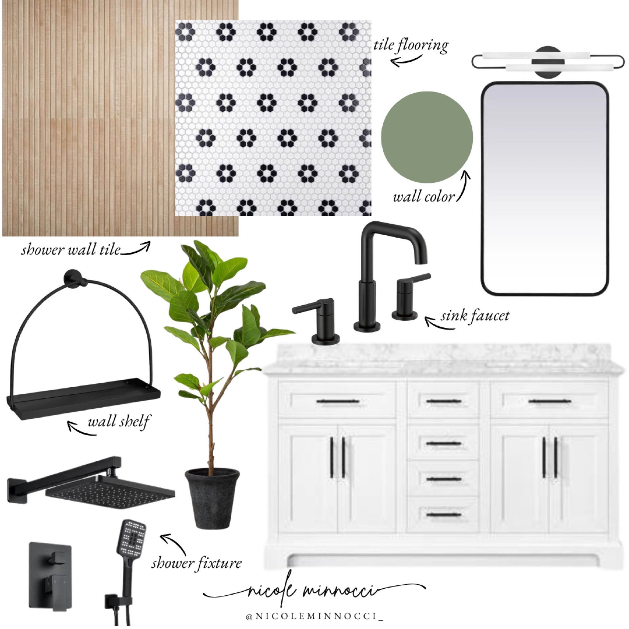 Bathroom remodel mood board✨

#LTKStyleTip #LTKHome #LTKFamily