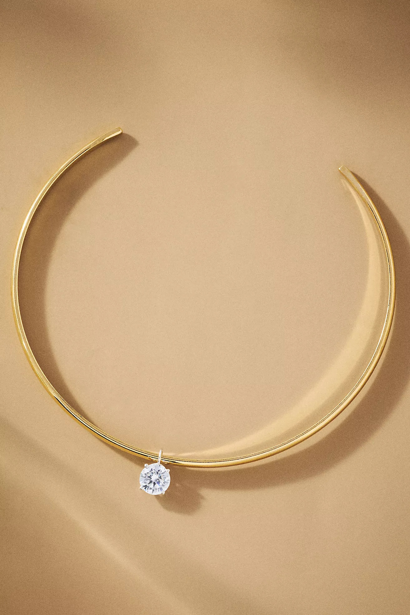 Shashi Roux Crystal Pendant Cuff Necklace | Anthropologie (US)